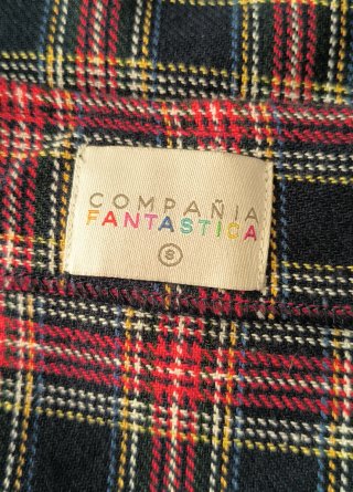 Falda cuadros Compañía fantástica NUEVA!!