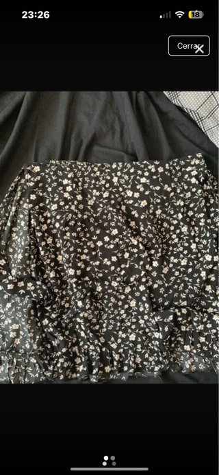 Falda estampada floral