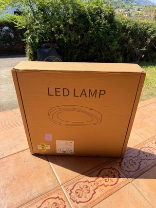 Lámpara de techo moderna blanca 40CM