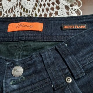 Jeans neri Shimmy Skinny Flare