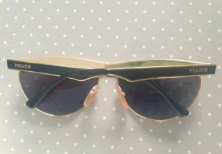 Gafas de sol Police doradas y negras