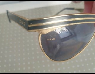 Gafas de sol Police doradas y negras