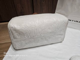 Bolso Bimba y Lola blanco con monedero