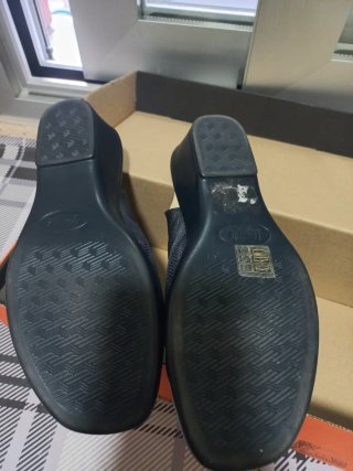 Sandalias anatómicas mujer negras/azules