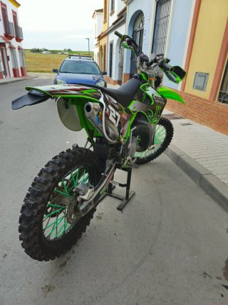 Moto Cross Kawasaki kx 125