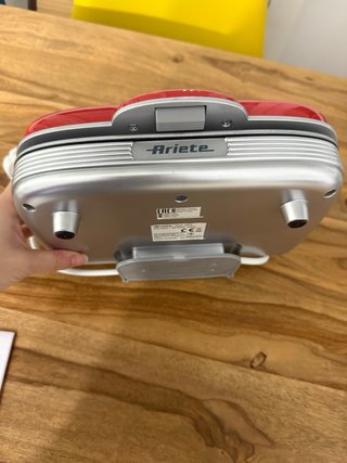 Gofrera Ariete Retro Roja