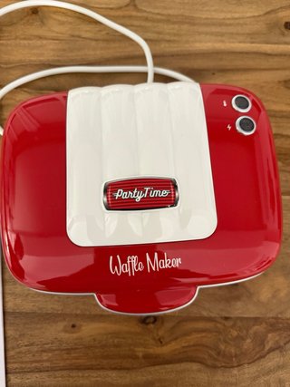 Gofrera Ariete Retro Roja