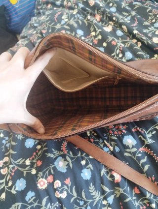 Borsa The Bridge vintage pelle marrone