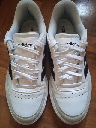 Zapatillas Adidas Courtblock J Tenis (blancas)