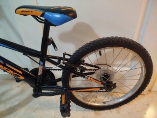 Bicicleta B-PRO JR-20 Negra/Naranja