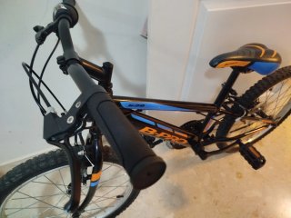Bicicleta B-PRO JR-20 Negra/Naranja