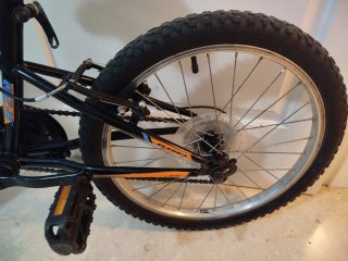 Bicicleta B-PRO JR-20 Negra/Naranja