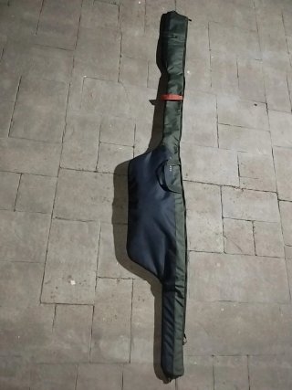 Caña de pesca con carrete
