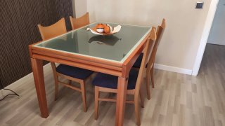 Mesa de comedor extensible