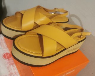 Sandali Laura Biagiotti scarpe con zeppa donna