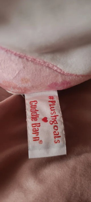 Peluche Vaca Rosa y Blanco de Cuddle Barn
