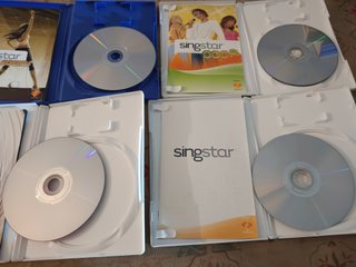 Pack 4 Juegos Singstar PS2 (Karaoke)