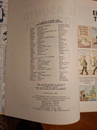 Las aventuras de Tintin - El asunto Tornasol