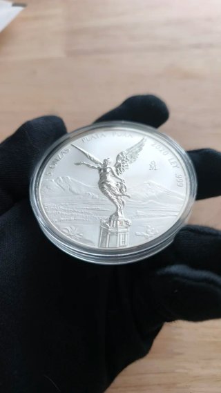 Moneda de Plata LIBERTAD 5 Oz 2020 Reverse Proof