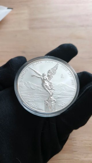 Moneda de Plata LIBERTAD 5 Oz 2020 Reverse Proof