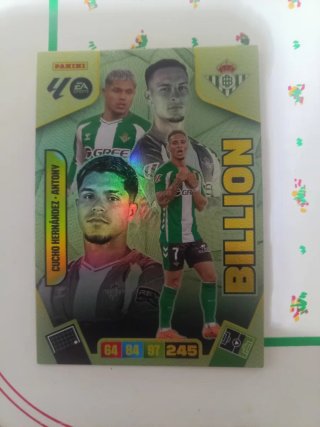 Lote cromos Panini EA Sports Mbappé Vinícius
