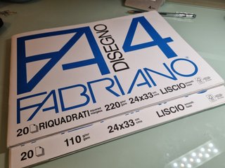 Album da disegno Fabriano A4 e A2