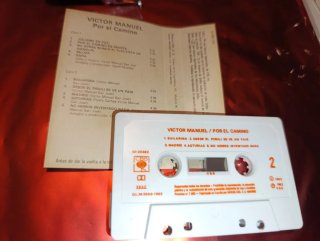Cassette Víctor Manuel "Por el Camino"