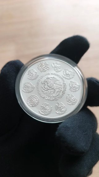 Moneda de Plata 2 Oz LIBERTAD 2020 Reverse Proof