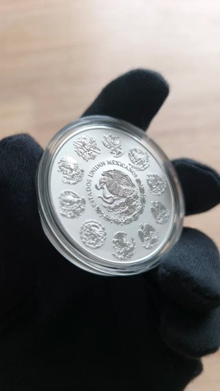 Moneda de Plata 2 Oz LIBERTAD 2020 Reverse Proof