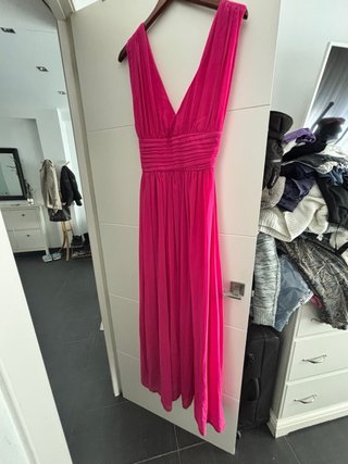 Vestido de fiesta rosa