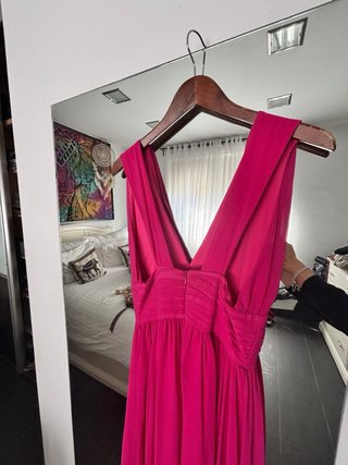 Vestido de fiesta rosa