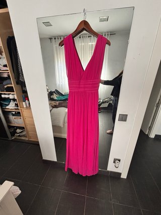 Vestido de fiesta rosa