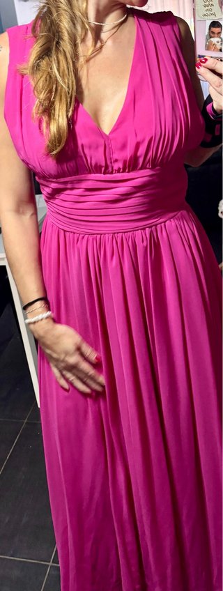 Vestido de fiesta rosa