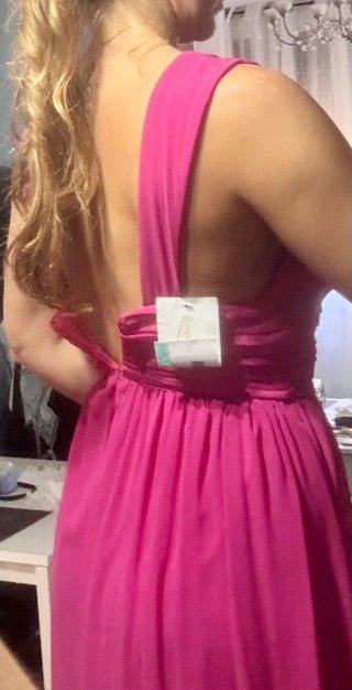 Vestido de fiesta rosa