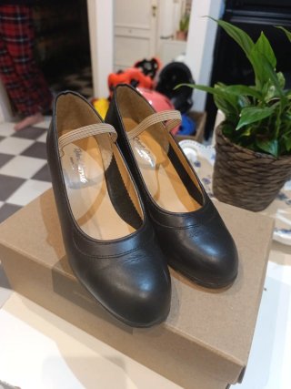 Zapatos de baile flamenco negros