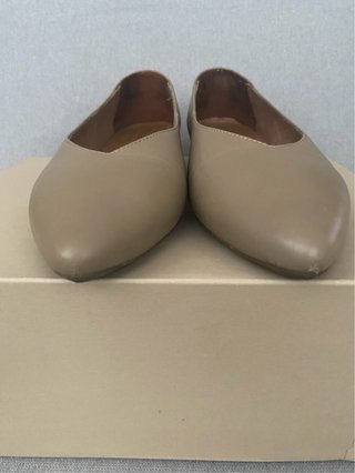 Bailarinas piel cuña interior Mimao talla 37 taupe