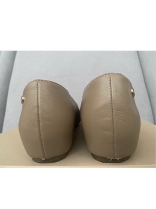 Bailarinas piel cuña interior Mimao talla 37 taupe