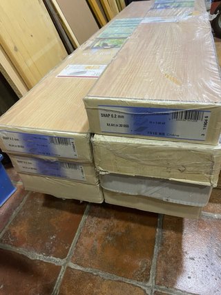 Parquet 18,8 m2 - 7 paquetes Venta en persona.