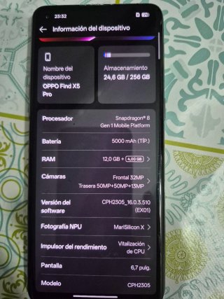 Oppo Find X5 Pro Nero/Grigio