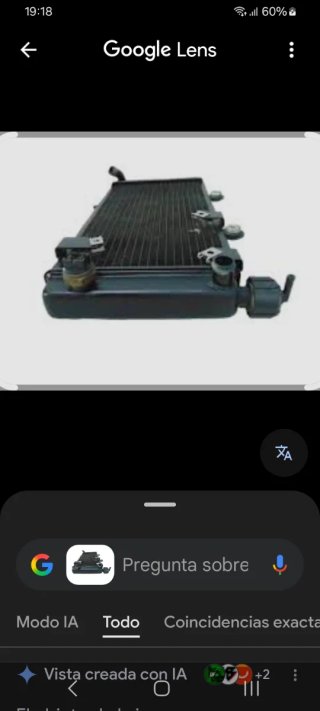 Radiador Aprilia Pegaso para Jose