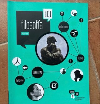 Libro filosofia como nuevo de 1 de bachillerato