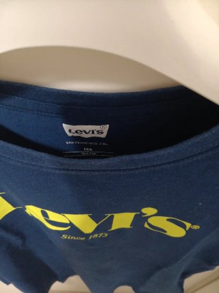 Camiseta Levi's azul talla 14