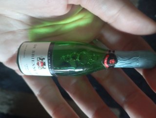5 mini bottiglie di Champagne da collezione