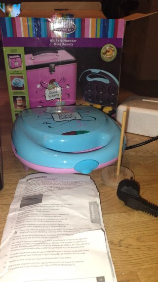 Kit para Hornear Mini Donuts Nostalgia