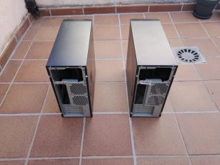Caja PC mATX Negra