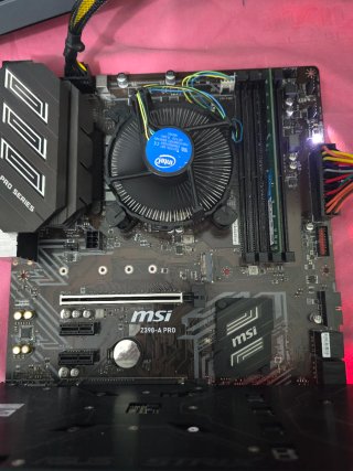 Placa Base MSI Z390-A PRO + CPU i5-9600K