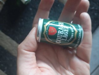 4 mini lattine da collezione
