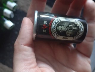4 mini lattine da collezione