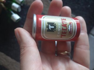 4 mini lattine da collezione