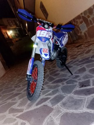 Pit Bike Pit Speed 160cc Motocross Azul/Blanco